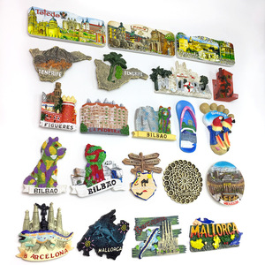 Vente directe du fabricant d'objets artisanaux décoratifs pour souvenirs touristiques dans toute l'<span class=keywords><strong>Espagne</strong></span>, y compris des aimants <span class=keywords><strong>de</strong></span> réfrigérateur et - Product Image 2