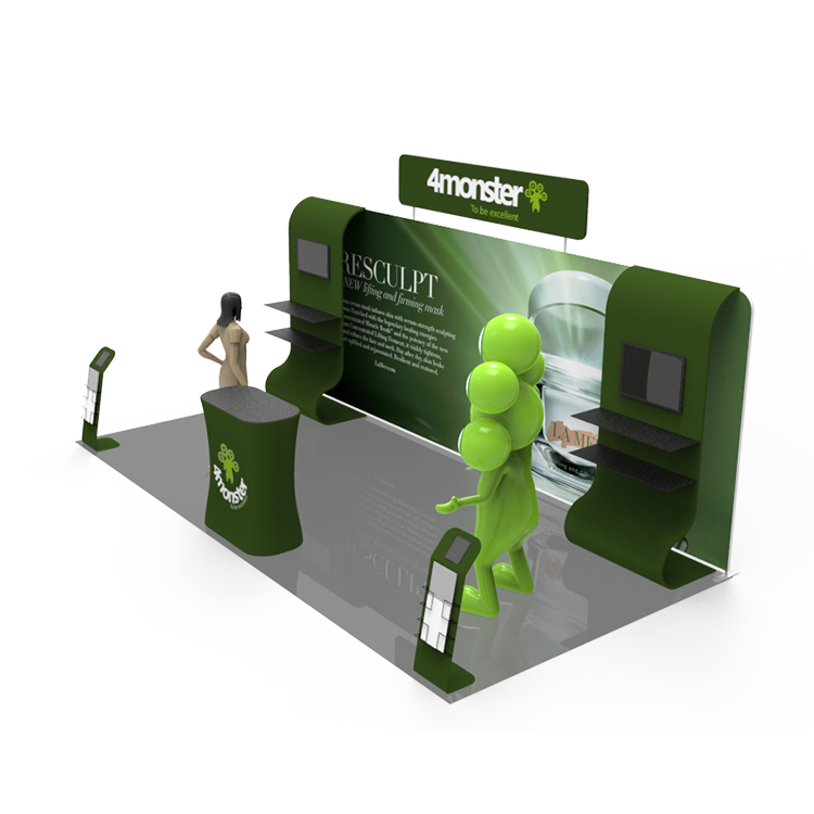 Портативный алюминиевый выставочный стенд 10x20 стенд для выставки на продажу