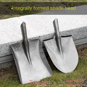 Grande <span class=keywords><strong>pala</strong></span> in acciaio al Manganese con manico in legno <span class=keywords><strong>per</strong></span> <span class=keywords><strong>scavare</strong></span> terreni sciolti in agricoltura di ortaggi all'aperto strumento da giardino - Product Image 3