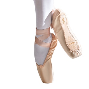 Scarpette da Danza Classica in Tela Comode e di Tendenza <span class=keywords><strong>con</strong></span> Fodera in Cotone, Suola Morbida e <span class=keywords><strong>Tacco</strong></span> Piatto per Ragazze - Product Image 1