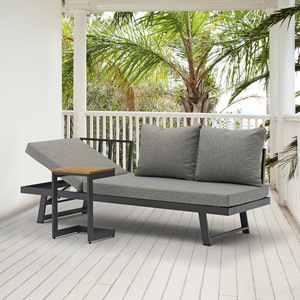 Ensembles <span class=keywords><strong>de</strong></span> patio extérieur, porche, jardin, canapé, meubles en bois, canapé en teck, produits Offre Spéciale - Product Image 5