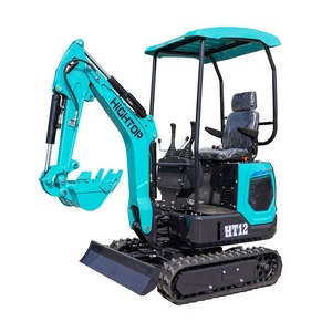 HT12 Hydraulic Crawler Excavator Exported to Europe and America Agricultural Orchard <b>Trenching</b> Construction Small Excavator - Product Image 4