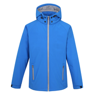 Veste coupe-vent unisexe légère, imperméable, coupe-vent, à fermeture éclair, à capuche, pour sports de plein air, logo personnalisé, vente en gros