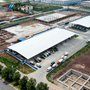 โกดังโครงสร้างเหล็กประกอบรวดเร็ว ประหยัด ทนทาน ผนังและหลังคาฉนวนสำเร็จรูป โรงงาน โรงพยาบาล อินโดนีเซีย - Product Image 1