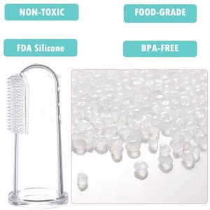 Silikon Soft Infant <span class=keywords><strong>Finger</strong></span> Zahnbürste Babys <span class=keywords><strong>Finger</strong></span> Zahnbürste - Product Image 2