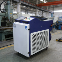 Nouvelle machine de soudage et de nettoyage au laser à fibre portative 4-en-1 3000W pour pierre et aluminium, haute productivité