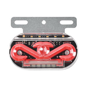 Luz LED lateral de camión de 24V Suelo iluminado Luz ancha Rojo amarillo azul verde Blanco - Product Image 6