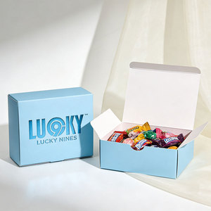 Caja de Cartón Personalizada para Pasteles, Galletas, Postres, Macarons, Bocadillos, Dulces, con Separador Interior - Product Image 2