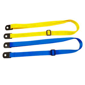 Adjustable Handheld Fan <b>Polyester</b> <b>Lanyard</b> RPET Thermal Transfer Printing Neck Strap with Black Plastic Hole End & Slide Buckle - Product Image 1