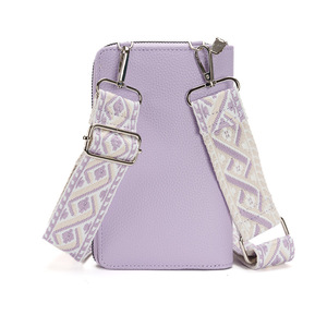 Ins Woman PU bolsa correas de hombro Bolsa De Teléfono funda de transporte para <span class=keywords><strong>Iphone</strong></span> 15 <span class=keywords><strong>pro</strong></span> <span class=keywords><strong>Max</strong></span> Smartphone, dinero - Product Image 4