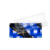Boîte à sushi rectangulaire jetable et écologique en plastique recyclable avec couvercle transparent pour plats à emporter