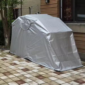 Custom Logo Heavy Duty Waterproof Motorcycle Shelter Cover Single-Layer Steel Frame Motor Cycle <strong>Bike</strong> Garage <strong>Tent</strong> - Product Image 5