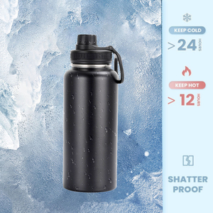 Bouteille d'eau de sport isolée sous vide en acier inoxydable 18/8 à double paroi, écologique, avec logo personnalisé en gros - Product Image 6