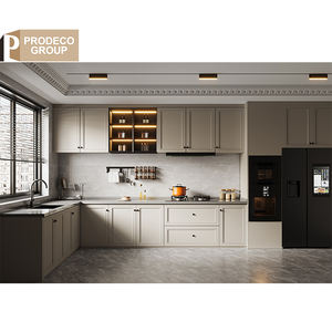 Gabinetes de Cocina Modulares Listos para Armar <span class=keywords><strong>Prodeco</strong></span>, Gabinetes de Cocina Modernos RTA Retro de Madera Sólida para Proyectos - Product Image 6