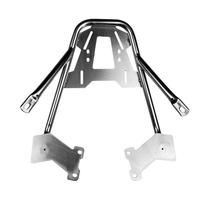 Supports latéraux CB400X et coffres arrière de moto en alliage d'aluminium de 38 L de qualité supérieure