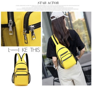 Mnanufacturer-Bolso de pecho deportivo para hombre y mujer, mochila de viaje multifunción, bandolera cruzada - Product Image 3