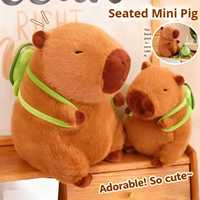 Le mignon jouet en peluche en coton Capybara PP est un jouet en peluche super doux, ce qui en fait le cadeau d'anniversaire parfait pour les filles