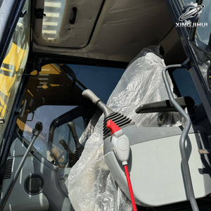 Excavadora de cadenas usada Komatsu 200, de segunda mano, marca original japonesa, 20 toneladas, excavadora de cadenas de tamaño mediano, excavadora usada. - Product Image 5