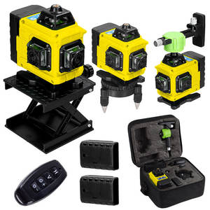 เครื่องวัดระดับเลเซอร์ Km 16 Line Laser Level Hct 16 สำหรับใช้งานภายนอกและภายในอาคาร อุปกรณ์ปรับระดับอัตโนมัติสำหรับงาน DIY และการปรับปรุงบ้าน - Product Image 3