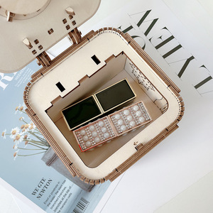 Bộ Xếp Hình <span class=keywords><strong>3D</strong></span> Bằng Gỗ Dán Chất Lượng Siêu Đẹp Cho Trẻ Em Người Lớn Hộp Nhạc Câu Đố <span class=keywords><strong>3D</strong></span>, Bộ Ghép Hình Cơ Học Bằng Gỗ Tự Làm - Product Image 2