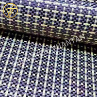 Tissu tissé hybride en fibre d'aramide en fibre de carbone bon marché de haute qualité en gros