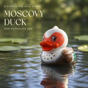 B.DUCK Série Sauvage Canard Moscovy Figurine PVC Flottante OEM Boîte Mystère Personnalisée - Product Image 1