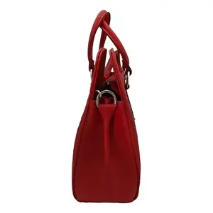 Bolso de Mano de Lujo Fana Thaliss de Piel de Vaca Cincelada en Rojo para Chicas Bolso de Verano con una Correa Estilo Clásico de Última Moda con Logotipo Personalizado - Product Image 4