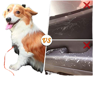 Sanan 4 en 1, funda impermeable para asiento de coche plegable, tela Oxford, poliéster, asiento de coche para mascotas, funda impermeable para asiento trasero de mascotas - Product Image 5