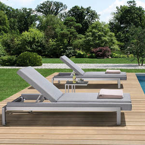 Chaises longues de plage en solde, chaises longues d'extérieur pour le bord de la piscine - Product Image 3