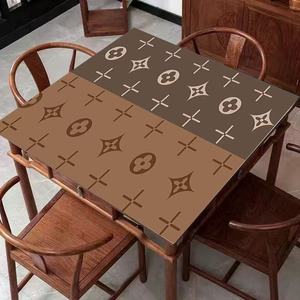 Tapete de Neopreno para Mesa de Mahjong con Estampado de Mono y Sombrilla, con Reglas de Charleston, Impermeable y Antideslizante - Product Image 6