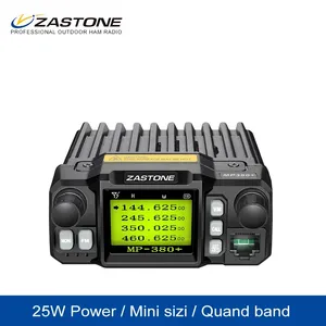 Zasta — Mini Radio Mobile MP380 +, appareil pour voiture, double bande, 10KM, 25W, talkie-walkie, CB Radio