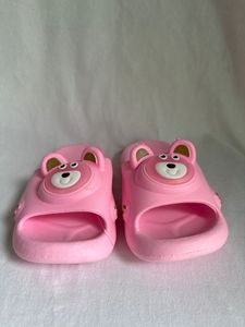 Pink Cartoon Slippers For Women Anti Slip EVA Sole All Seasons Closed Toe Plastic Upper 20MM Thickness - Product Image 6