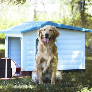 Nouvelle niche pour animaux <span class=keywords><strong>de</strong></span> compagnie en plastique, grande, résistante aux intempéries, pour <span class=keywords><strong>jardin</strong></span> extérieur, <span class=keywords><strong>abri</strong></span> durable pour animaux - Product Image 4