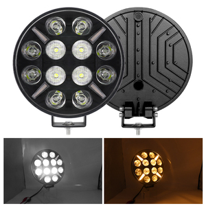 Lampe de travail de 9 pouces pour camion, lampe <span class=keywords><strong>LED</strong></span> 12v <span class=keywords><strong>24v</strong></span>, feux hors route, barre lumineuse sur le toit, usage universel, mise à niveau de rétrofit, lumière de tracteur <span class=keywords><strong>LED</strong></span> - Product Image 3