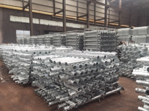 UISOLAR Pieu de fondation hélicoïdal galvanisé à chaud, vis de terre pour fondation, vis de terre solaire pour terrasses, fabrication chinoise - Product Image 5