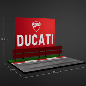 Simulation Motorrad Parkplatz Spielzeug DIY Parkplatz Set 1/18 Motorrad Parkplatz DIY Erwachsene Kinder Teenager Junge Geburtstags geschenk - Product Image 2