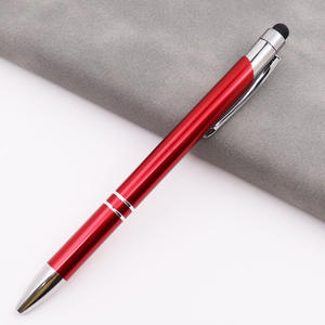 17 جرام جودة عالية الألومنيوم قلم حبر جاف اللمس الترويج الإعلان الطباعة ملهمة أوم مخصص المعادن الأزرق/الأسود الحبر الشعار - Product Image 6