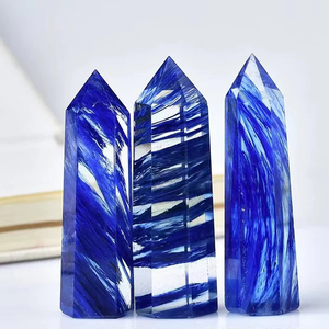 Wholesale Nice Blue Smelting <b>Crystal</b> Tower Polished for Healing and Home Decor <b>Cheap</b> Price <b>Crystal</b> Gifts - Product Image 5