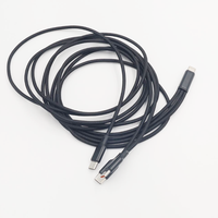 Câble de charge USB C multi-appareils 60W, câble de charge multi USB C 3-en-1, charge rapide, cordon de type C