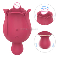MS Klitoris-Stimulator Rosen-Sexspielzeug Vibrator für Frauen Klitoraler Stimulator Nippelsauger Saugender Rosen-Vibrator