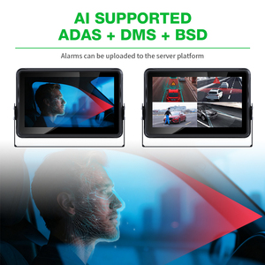 Système de surveillance de caméra BSD pour camion 5 canaux 10 pouces avec écran tactile étanche pour la gestion de flotte, ADAS DMS, <span class=keywords><strong>aide</strong></span> au recul de voiture GPS 4G - Product Image 2