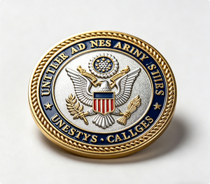 Moneda de desafío de geocaching personalizada con impresión UV, metal chapado, esmalte translúcido deportivo, acabado antiguo, insignia de recuerdo rastreable - Product Image 2