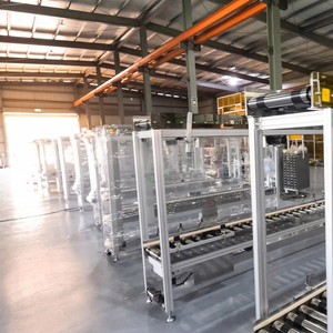 Mécanisme de levage automatique à rouleaux pour un positionnement vertical précis et un changement de processus dans les chaînes de production automatisées - Product Image 1
