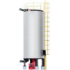 Chaudière thermique à gaz montée par dérapage d'huile pour l'usine de récupération d'huile de moteur de retraitement d'huile de base de raffinage pétrochimique - Product Image 1