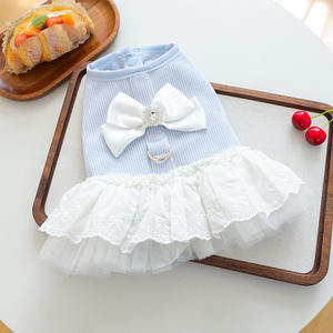 2025 Newest Autumn Winter Comfortable <strong>Pet</strong> Dog Princess Dress Clothes with Bowknot - Product Image 3