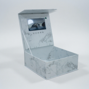 Caja de Regalo Magnética con Pantalla LCD de 7 Pulgadas y Control de Luz, Cajas Rígidas de Papel para <span class=keywords><strong>Invitaciones</strong></span> Empresariales y Regalos Promocionales - Product Image 1