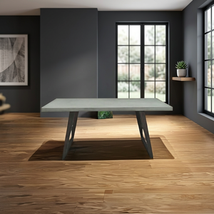 Modern GFRC Concrete Coffee <b>Table</b> Lightweight Weather Resistant Outdoor Patio Furniture - Product Image 1