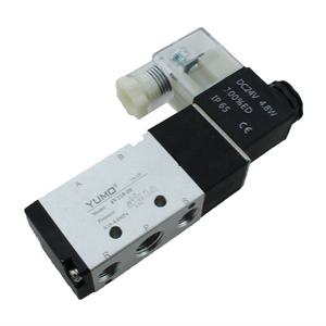 4V210-08 DC24V 1/4 นิวเมติกAirtacประเภทPneumatic Solenoidวาล์วทิศทางวาล์ว - Product Image 2