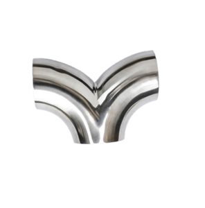 SS304 <span class=keywords><strong>SS316</strong></span> 90 도 더블 TC 클램프 용접 벤드 팔꿈치 - Product Image 3