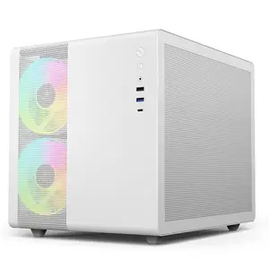 beliebteste kostengünstige glasgehäuse computer-box für pc mit rgb-lüfter gaming-computergehäuse